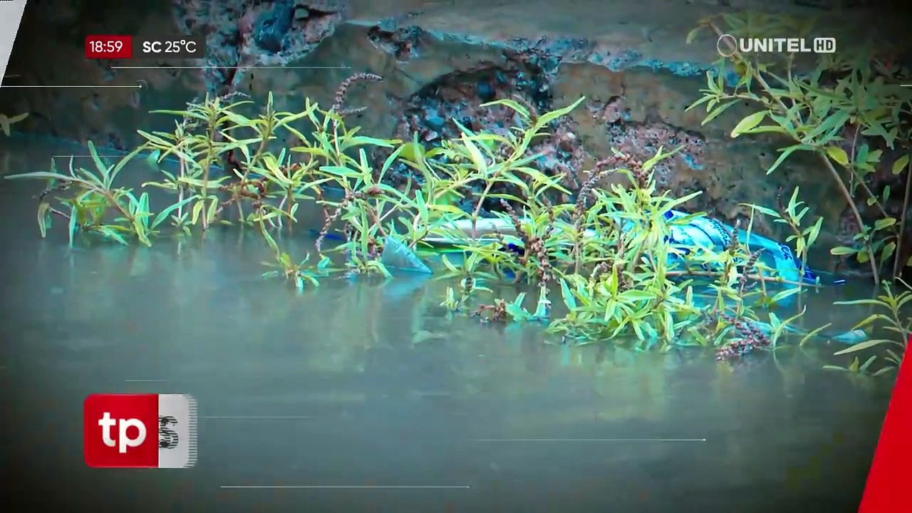 Tras intensa lluvia, calles quedan anegadas en la ciudad de Cochabamba