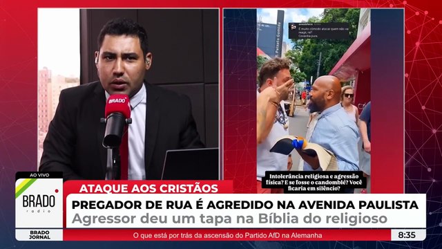 VÍDEO MOSTRA CRESCENTE PERSEGUIÇÃO AOS CRISTÃOS NO BRASIL