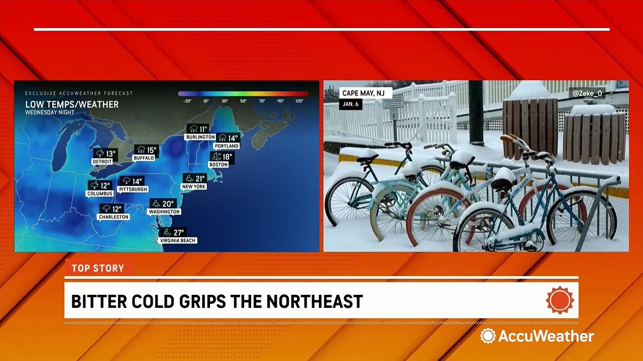 Bitter cold grips the Northeast