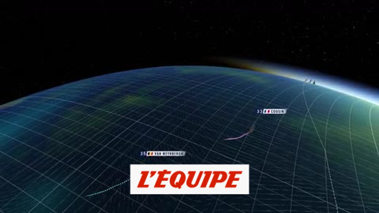 Dalin maintient la distance avec Richomme en tête du classement - Voile - Vendée Globe