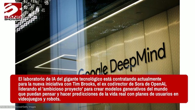 Contrata Google DeepMind a un equipo de investigadores de IA para desarrollar modelos generativos para simular el mundo físico