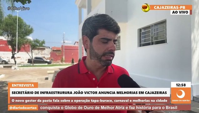 Secretário de Infraestrutura explica operação tapa-buracos e ‘força-tarefa’ no novo corredor da folia