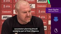 Dyche admits Everton job 'should be at risk'