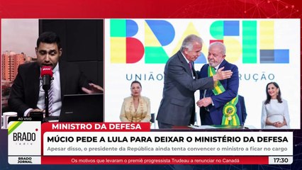 MÚCIO PEDE PRA SAIR; LULA TENTA FAZÊ-LO FICAR