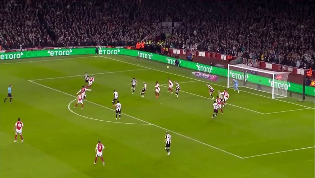 Arsenal 0 Newcastle United 2 | Carabao Cup Highlights