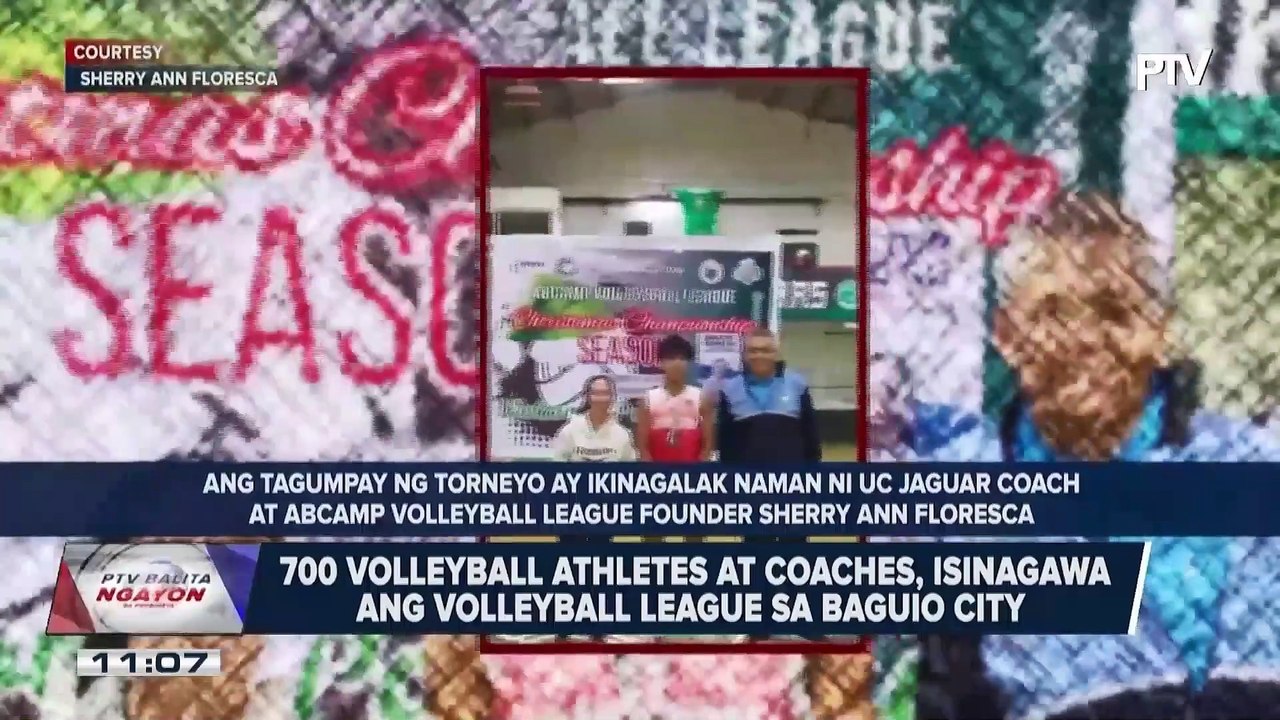 700 volleyball athletes at coaches, isinagawa ang ABCamp Volleyball League sa Baguio