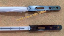710mm 380v 1500w X-type half white coated halogen heating lamps for screen printing machines