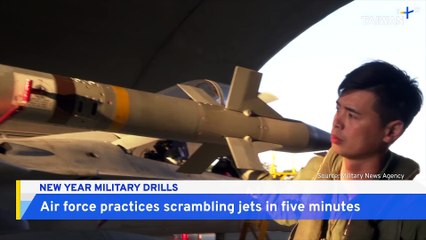 Taiwan's Air Force Practices Rapid Takeoffs