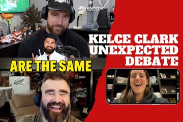 Travis and Jason Kelce with Caitlin Clark spark an unexpected debate with a surprising comment