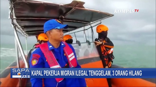 Kapal Pekerja Migran Ilegal Tenggelam di Kepulauan Riau, 3 Hilang Termasuk Seorang Balita