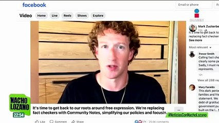 Mark Zuckerberg anunció que pondrá fin al programa de verificación de datos de Meta