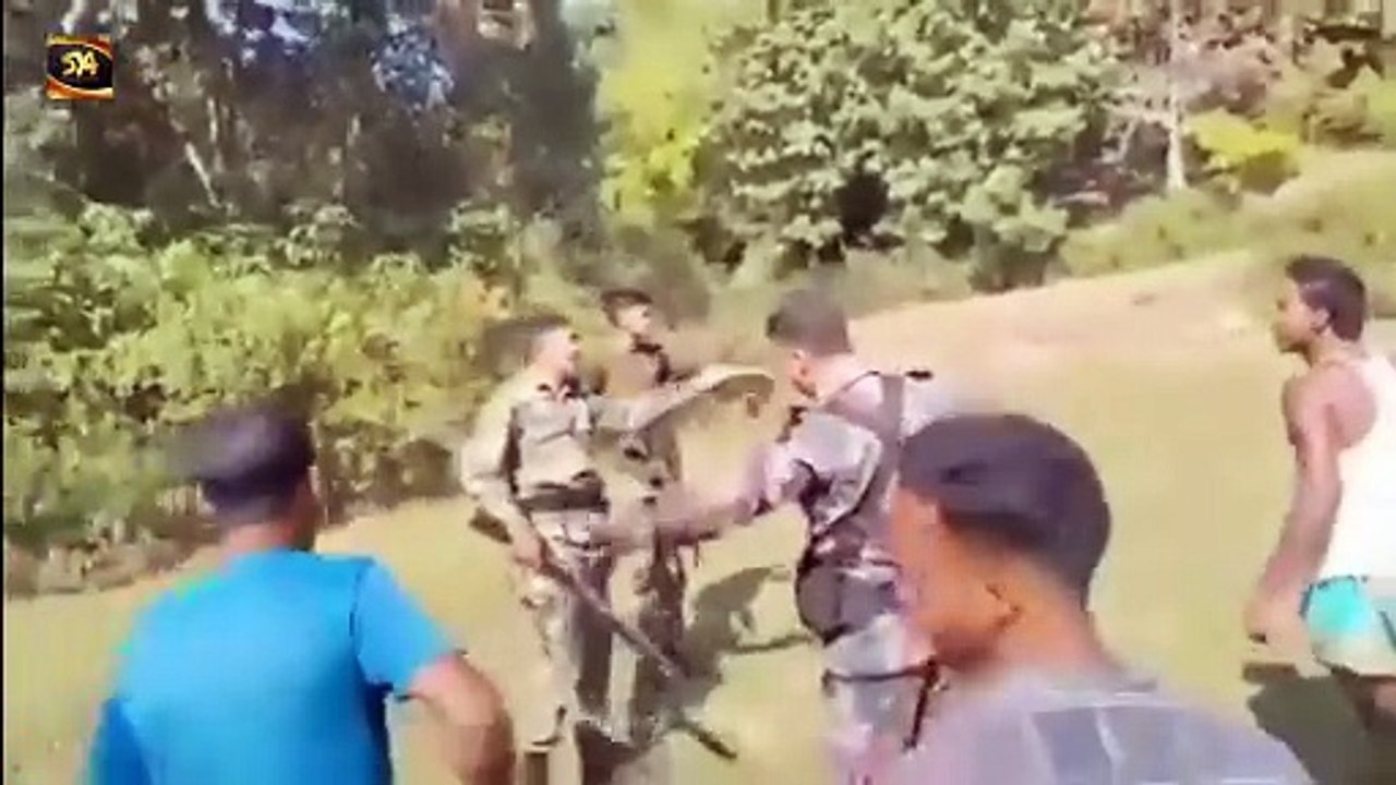 আজ ভারতীয় সেনারা অবৈধ স্থাপনা নির্মাণ করতে এলে বাংলাদেশি বর্ডার গার্ডের সাথে স্থানীয়রাও এগিয়ে আসে