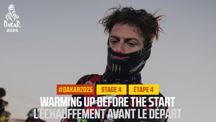 Warming up before the start - Stage 4 - #Dakar2025