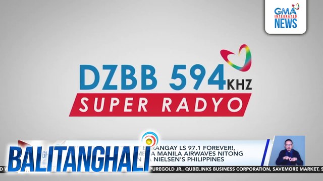 Super Radyo DZBB at Barangay LS 97.1 Forever!, nanguna pa rin sa Mega Manila Airwaves nitong December 2024, ayon sa Nielsen's Philippines | Balitanghali