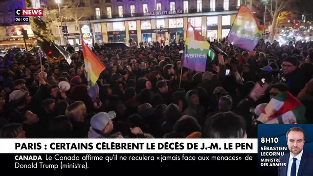 Manifestions de la honte : Des centaines de personnes ont célébré cette nuit la mort de Jean-Marie Le Pen à Paris, Lyon, Nantes, Marseille ou encore Strasbourg scandant même Marine, tu es la prochaine !