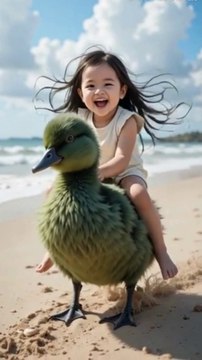 Funny Duck Playing with Baby Girl #funny #funnyduck #babyplaying #laugh #laughing #viral #ViralVideos #Trending #Everyone #allforyou #Reels #shortsvideo