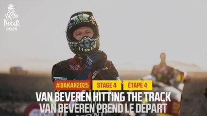 Van Beveren hitting the track - Stage 4 - #Dakar2025