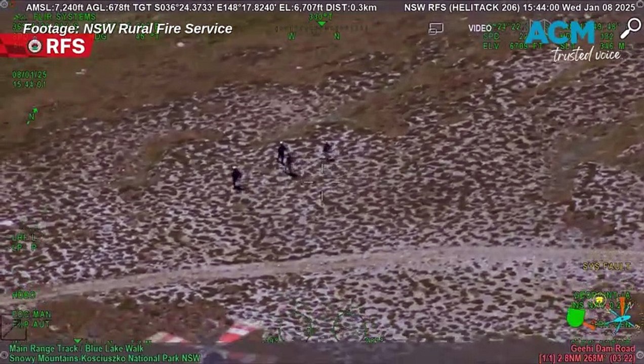 NSW RFS share the rescue of hiker lost in Kosciuszko National Park for two weeks