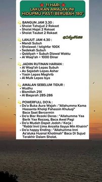 Amalan untuk merubah hidup anda menjadi 180° #kerezekian #foryou #waliallah #islamicprayer#short