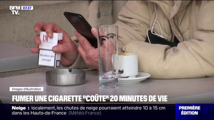 Chaque cigarette fumée fait perdre 20 minutes d'espérance de vie selon une étude