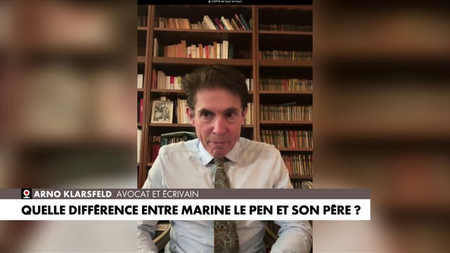 Arno Klarsfeld : «Marine Le Pen n'est pas antisémite. Elle n'a jamais tenu de propos antisémites»