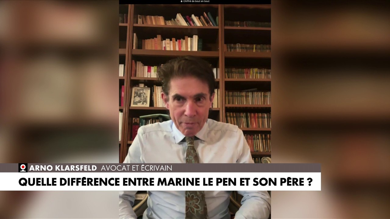 Arno Klarsfeld : «Marine Le Pen n'est pas antisémite. Elle n'a jamais tenu de propos antisémites»