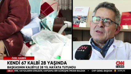 KENDİ 67 KALBİ 28 YAŞINDA: Türkiye'de en uzun yaşayan kalp nakil hastası!