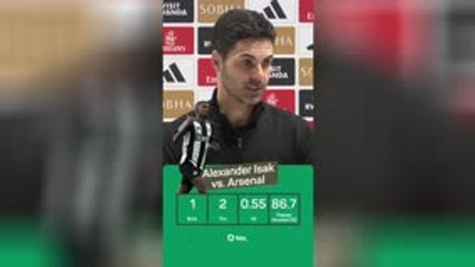 Arsenal - Arteta admet qu'Isak a fait très mal à ses Gunners