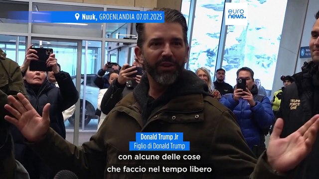 Donald Trump Jr visita la Groenlandia, ma la Danimarca respinge la cessione agli Usa