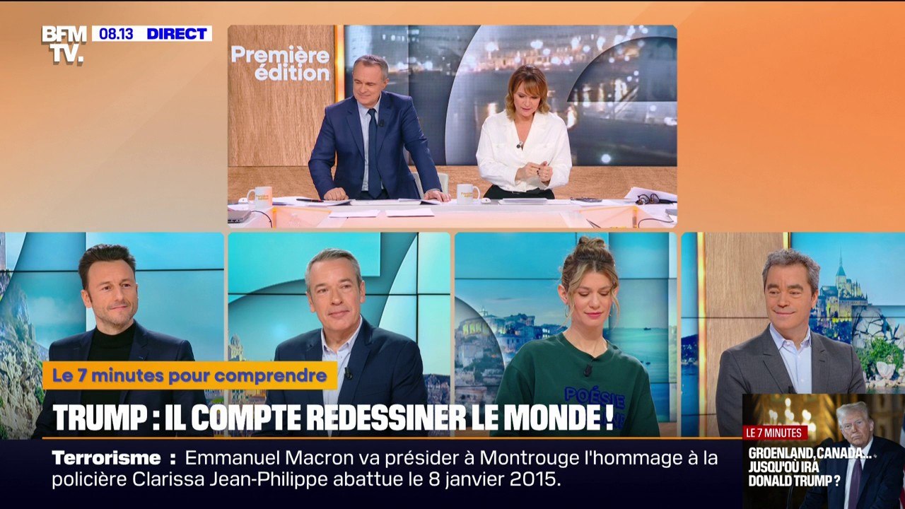 7 MINUTES POUR COMPRENDRE - Groenland, Canada... Donald Trump veut dessiner le monde