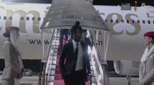 El recibimiento que recibió el Real Madrid en su llegada a Jeddah