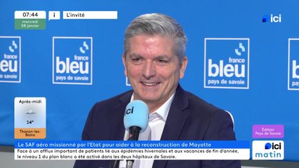 Jean-Louis Camus co-président du groupe SAF aéro, société d'hélicoptère savoyarde