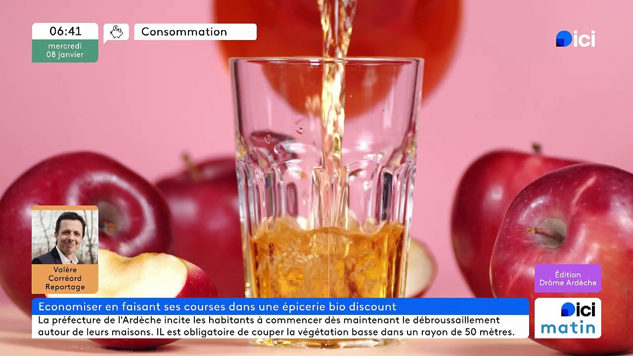 08/01/2025 - ici matin par ici Drôme Ardèche en vidéo