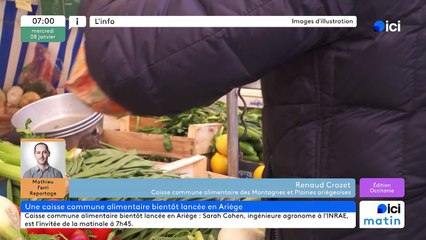 08/01/2025 - ici matin par ici Occitanie en vidéo