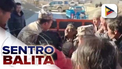 Nasawi sa magnitude 6.8 na lindol sa Tibet, umakyat na sa 126