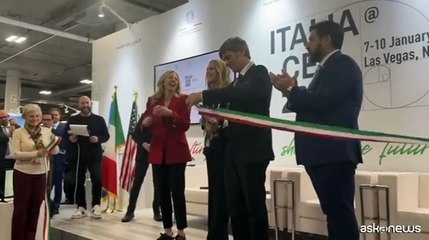 L'inaugurazione del Padiglione italiano al Ces di Las Vegas