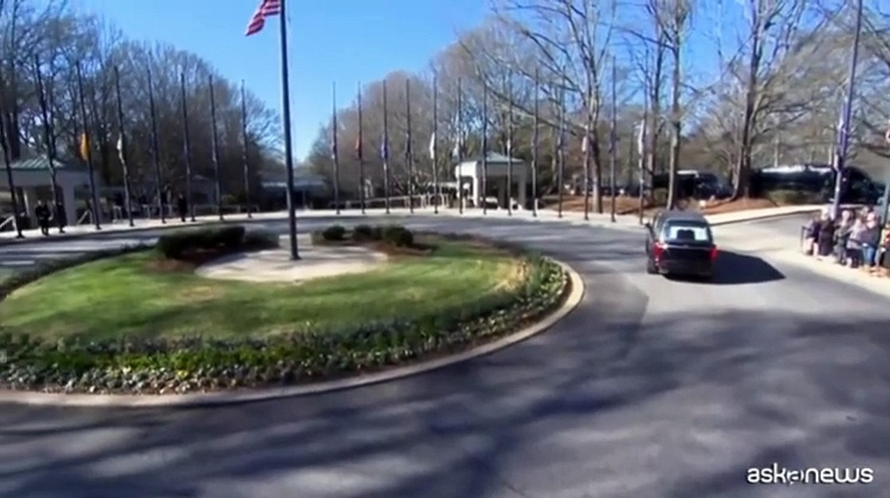 L'ultimo viaggio di Jimmy Carter: la camera ardente al Campidoglio