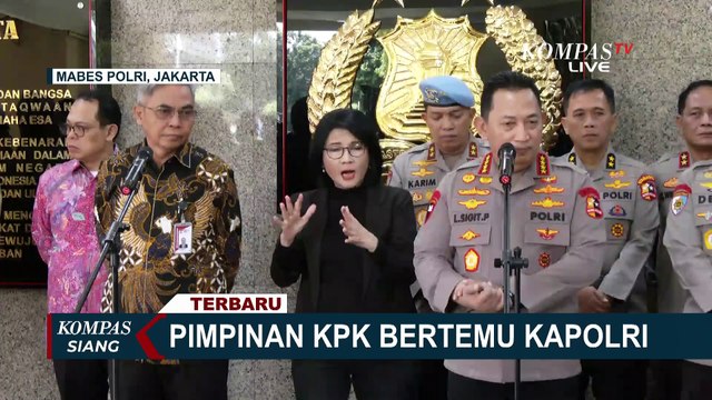 Ketua KPK Setyo Budiyanto Sambangi Kapolri Jenderal Listyo, Bahas Sinergitas Pemberatasan Korupsi
