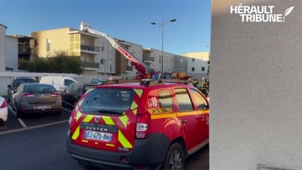 Incendie d'une résidence à Sauvian, dans l'Hérault, mercredi 8 janvier 2025