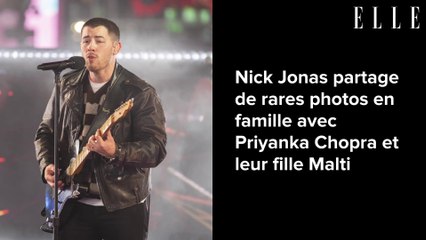 Nick Jonas partage de rares photos en famille avec Priyanka Chopra et leur fille Malti