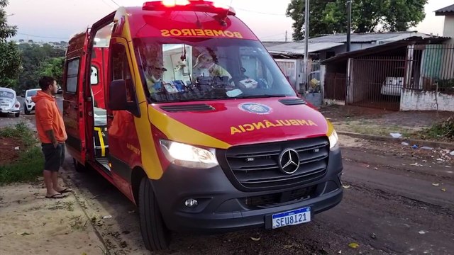 Bebê de 5 meses é socorrido pelo Siate após cair da cama no São Cristóvão