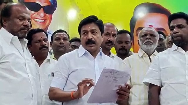 தமிழ் இனத்தை அழிக்க ஒன்றிய அரசு முயற்சிப்பதாக அதிமுக முன்னாள் அமைச்சர் சிவி. சண்முகம் குற்றச்சாட்டு