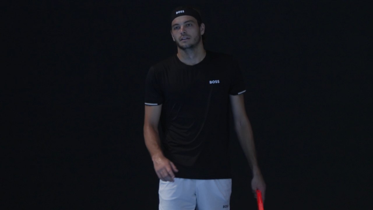 Tennis - Australian Open 2025 - Taylor Fritz practice in Melbourne...
