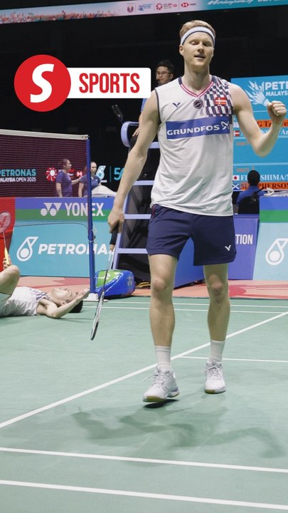 Malaysia Open: Antonsen clears first hurdle but tough battle awaits