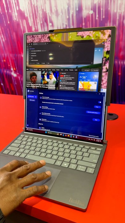 L’ordinateur qui s’agrandit tout seul : voici le Lenovo ThinkBook Plus Gen 6 Rollable