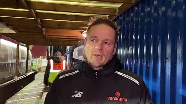 Woking manager Neal Ardley post-Radcliffe