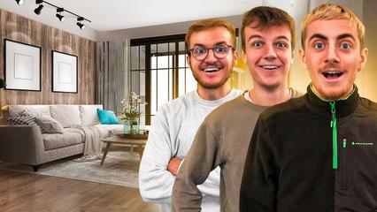 Lucas Studio & Brieux découvrent mon NOUVEL appartement !