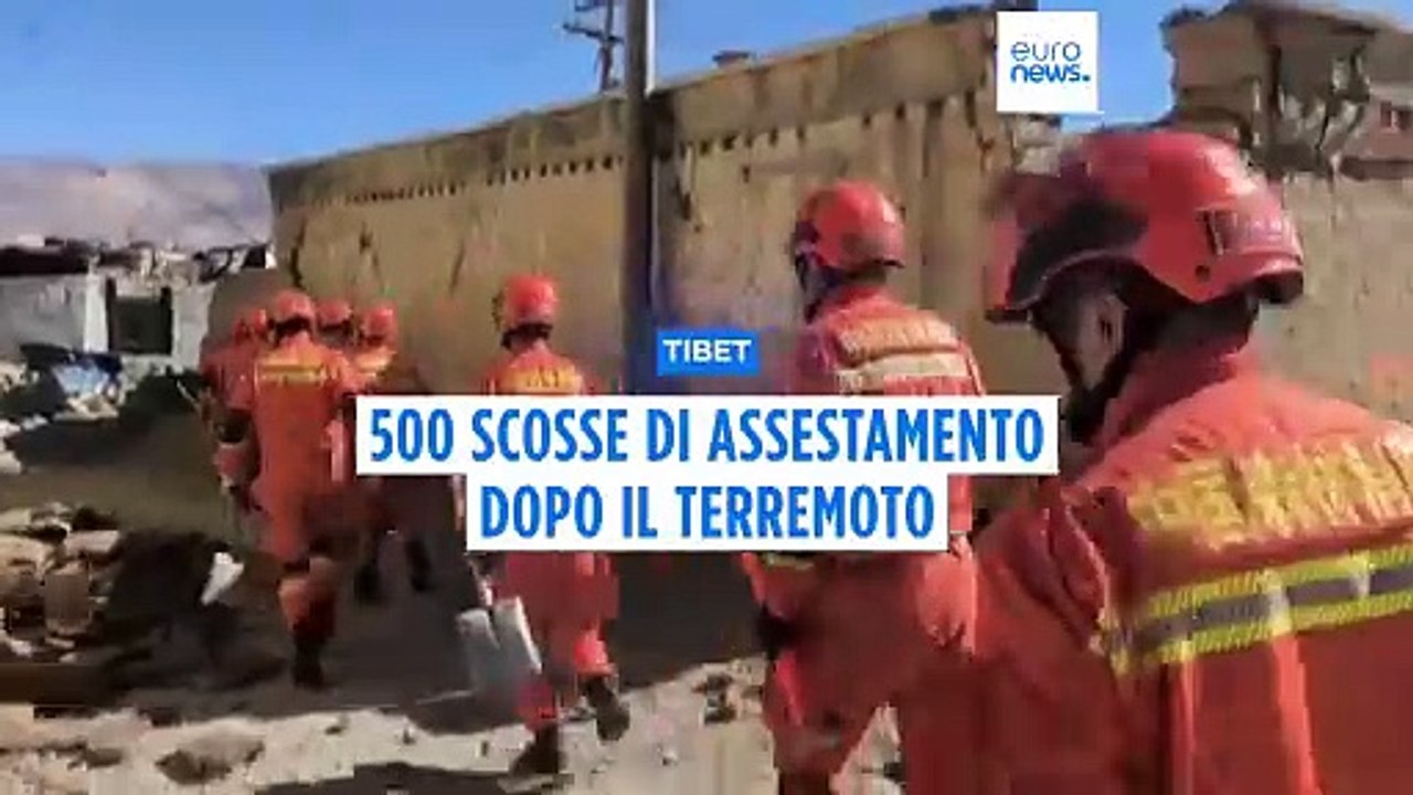 Terremoto in Tibet: al via le operazioni di soccorso, oltre 500 scosse di assestamento