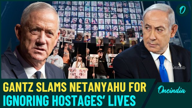 Gantz Rips Into Netanyahu For Turning His Back on the Hostages; Exposes His Hidden Political Agenda