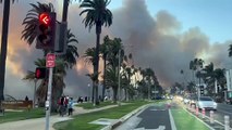 Los Ángeles declara el estado de emergencia por incendios sin control con 30.000 evacuados